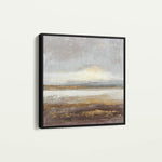 Abstract 894 Canvas Art 60 x 60 cm / Black