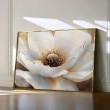 Floral 901 Canvas Art 60 x 40 cm / Black