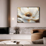 Floral 901 Canvas Art 60 x 40 cm / Black