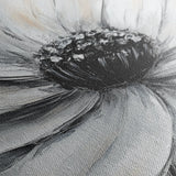 Floral 904 Canvas Art 60 x 40 cm / Black