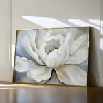Floral 906 Canvas Art 60 x 40 cm / Black