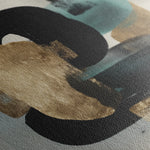Abstract 910 Canvas Art 60 x 60 cm / Black
