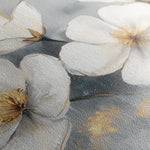 Floral 910 Canvas Art 60 x 40 cm / Black