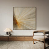 Abstract 911 Canvas Art 60 x 60 cm / Black