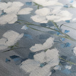 Floral 912 Canvas Art 60 x 40 cm / Black