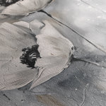 Floral 916 Canvas Art 60 x 40 cm / Black