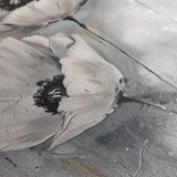 Floral 916 Canvas Art 60 x 40 cm / Black