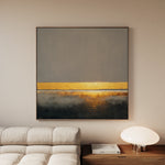 Abstract 917 Canvas Art 60 x 60 cm / Black