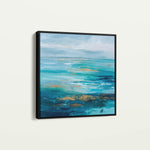 Abstract 919 Canvas Art 60 x 60 cm / Black