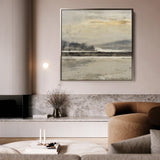 Abstract 922 Canvas Art 60 x 60 cm / Black