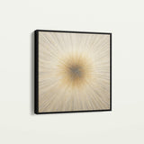 Abstract 923 Canvas Art 60 x 60 cm / Black