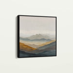 Abstract 927 Canvas Art 60 x 60 cm / Black