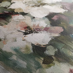 Floral 934 Canvas Art 60 x 40 cm / Black