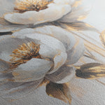 Floral 939 Canvas Art 60 x 40 cm / Black