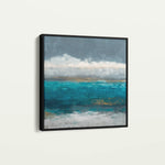 Abstract 941 Canvas Art 60 x 60 cm / Black