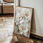 Floral 941 Canvas Art 60 x 40 cm / Black