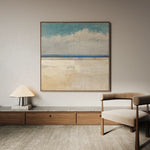 Abstract 942 Canvas Art 60 x 60 cm / Black