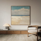Abstract 942 Canvas Art 60 x 60 cm / Black