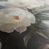 Floral 944 Canvas Art 60 x 40 cm / Black