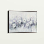 Floral 946 Canvas Art 60 x 40 cm / Black