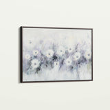 Floral 946 Canvas Art 60 x 40 cm / Black