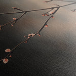 Floral 947 Canvas Art 60 x 40 cm / Black