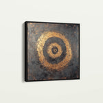Abstract 948 Canvas Art 60 x 60 cm / Black