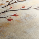 Floral 948 Canvas Art 60 x 40 cm / Black
