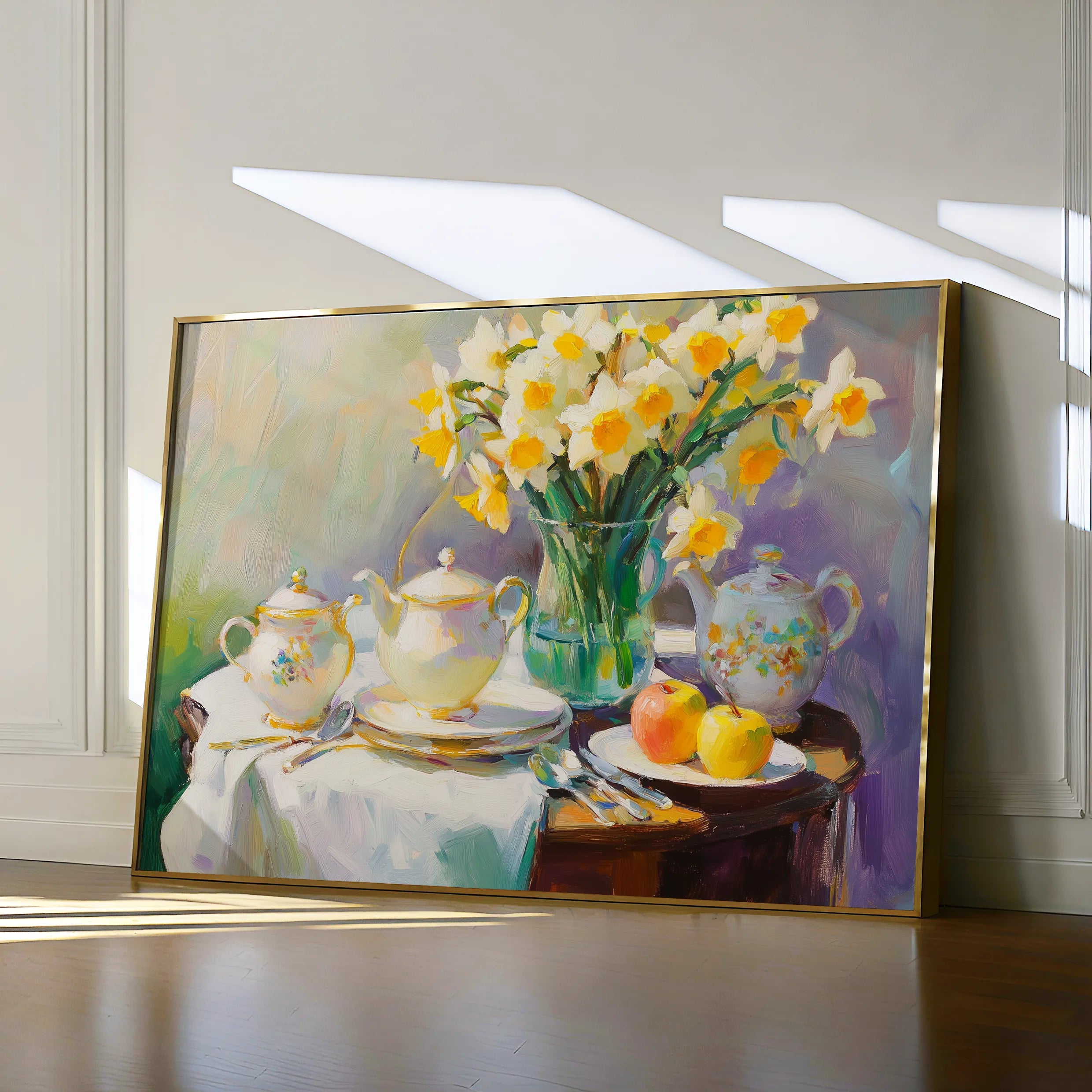 Floral 949 Canvas Art 60 x 40 cm / Black