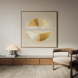 Abstract 956 Canvas Art 60 x 60 cm / Black
