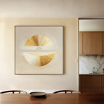 Abstract 956 Canvas Art 60 x 60 cm / Black