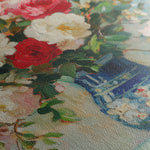 Floral 957 Canvas Art 60 x 40 cm / Black