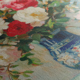 Floral 957 Canvas Art 60 x 40 cm / Black