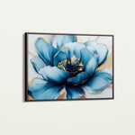 Floral 959 Canvas Art 60 x 40 cm / Black