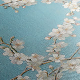 Floral 961 Canvas Art 60 x 40 cm / Black