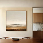 Abstract 963 Canvas Art 60 x 60 cm / Black