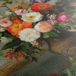 Floral 963 Canvas Art 60 x 40 cm / Black