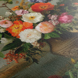 Floral 963 Canvas Art 60 x 40 cm / Black