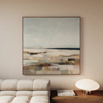 Abstract 964 Canvas Art 60 x 60 cm / Black