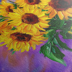 Floral 965 Canvas Art 60 x 40 cm / Black