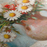 Floral 966 Canvas Art 60 x 40 cm / Black