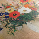 Floral 967 Canvas Art 60 x 40 cm / Black