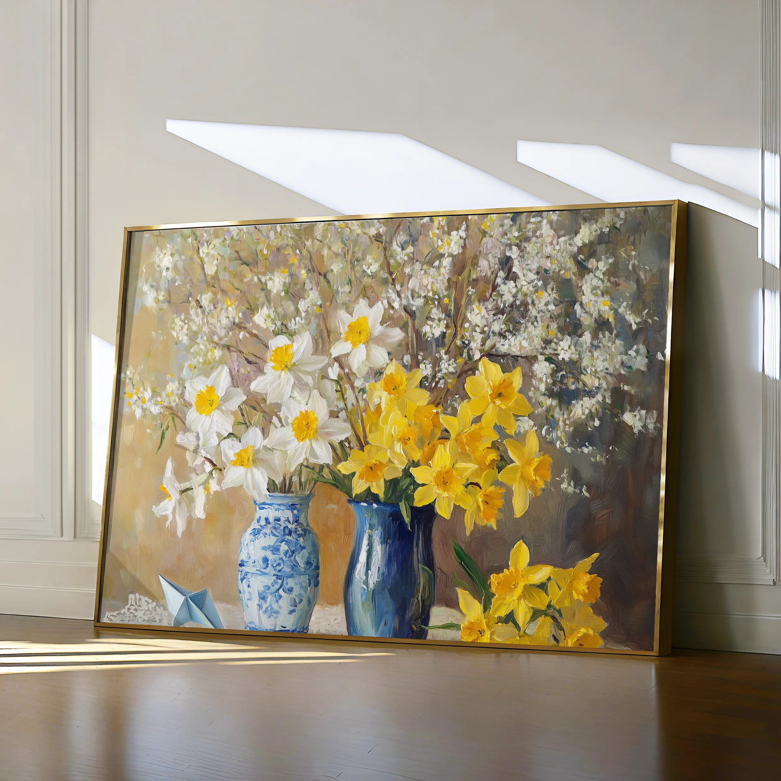 Floral 968 Canvas Art 60 x 40 cm / Black
