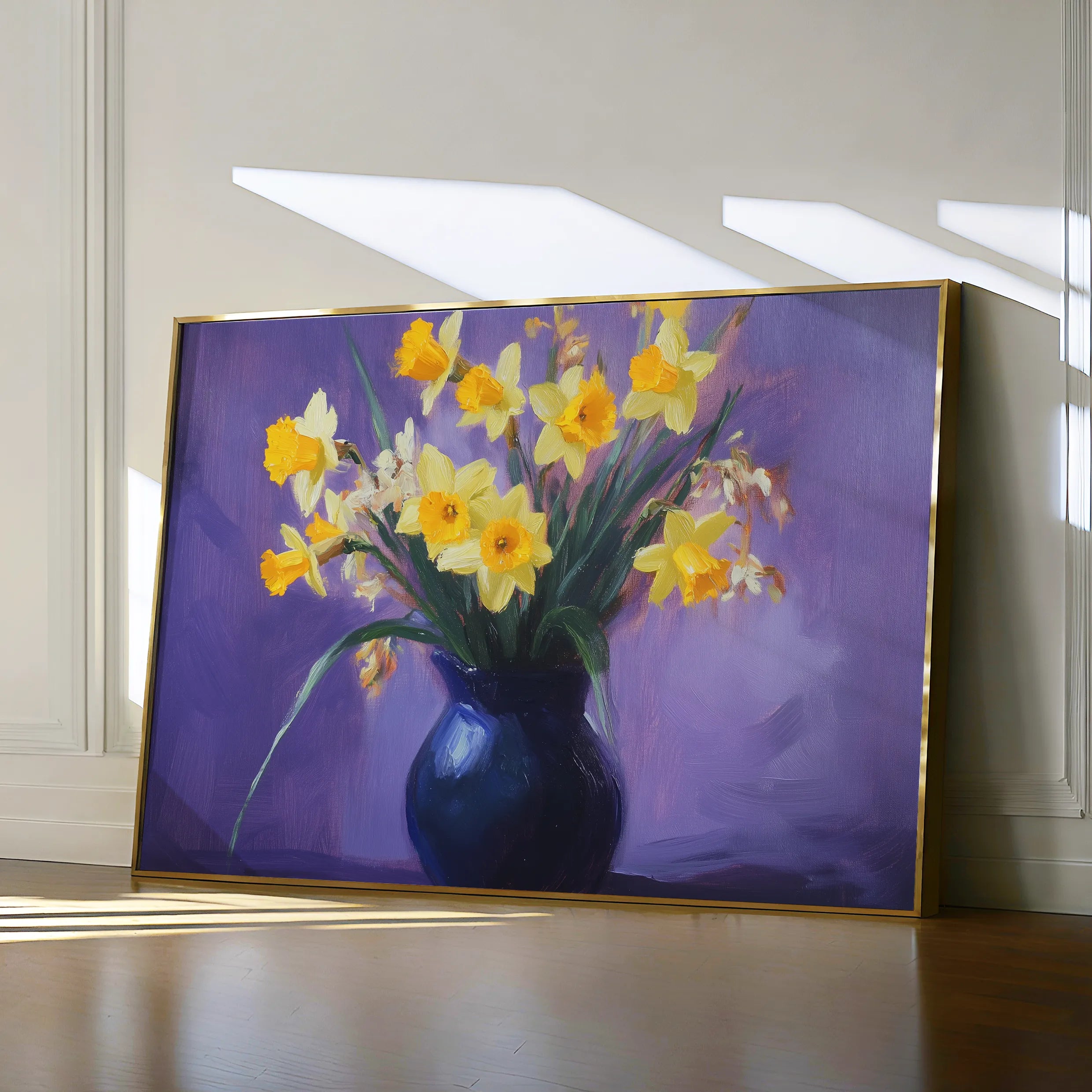 Floral 969 Canvas Art 60 x 40 cm / Black