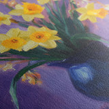 Floral 969 Canvas Art 60 x 40 cm / Black
