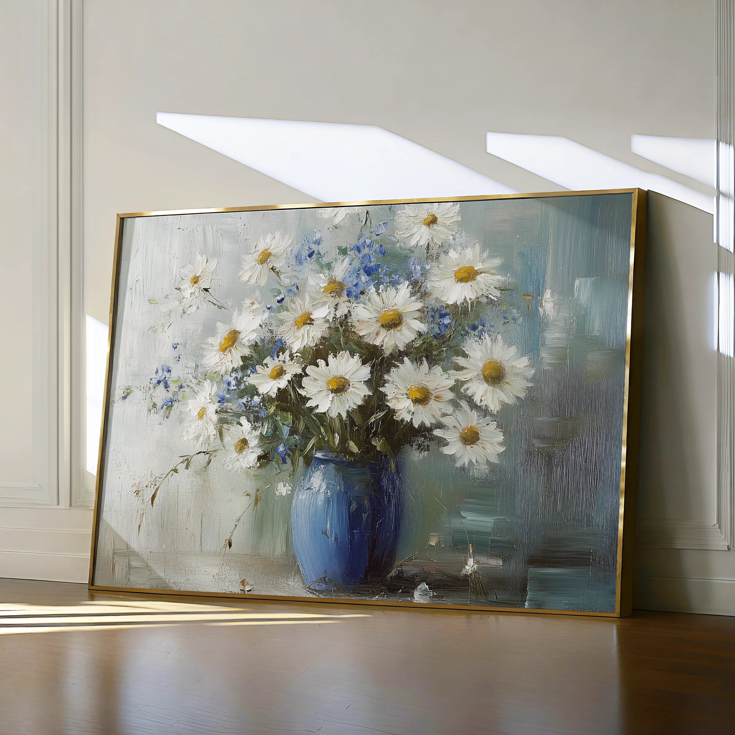 Floral 974 Canvas Art 60 x 40 cm / Black