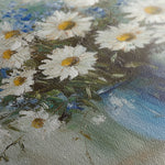 Floral 974 Canvas Art 60 x 40 cm / Black