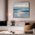 Abstract 975 Canvas Art 60 x 60 cm / Black