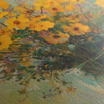 Floral 975 Canvas Art 60 x 40 cm / Black