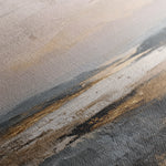 Abstract 980 Canvas Art 60 x 60 cm / Black